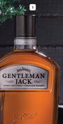 JACK DANJEL'S Gentleman Jack Tennessee Whiskey 151561-1 x 750ml Each.