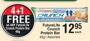 Future Life Crunch Protein Bar Assorted-40g Each