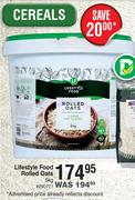 Lifestyle Food Rolled Oats-5Kg