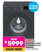 Defy 8Kg Front Loader Washing Machine DAW386