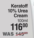Bionike Keratoff 10% Urea Cream-100ml