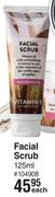 Nature's Nourishment Facial Scrub-125ml Each