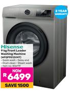 Hisense 9Kg Front Loader Washing Machine WFQP9012VMT
