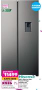 Hisense 508L Side By Side Freezer Fridge H670SIT-WD