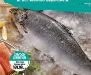 Whole Frozen Norwegian Salmon-Per Kg