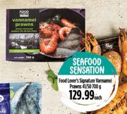 Food Lovers Signature Vannamei Prawns 41/50-700g Each