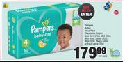 Pampers Active Value Pack Disposable Diapers-Per Pack