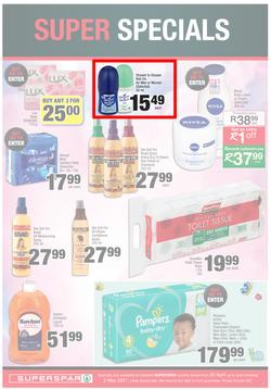SUPERSPAR COUNTRY EASTERN CAPE : My Superspar (20 April - 2 May 2021) Valid In Cofimvaba, Daku, Engcobo, Kwantu, Ndu, New Brighton, Zonke, Georgious, page 7