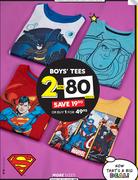 Boys Tees Ages 2-10-For 2