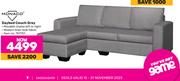 Monaco Daybed Couch Grey