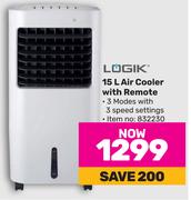 Logik 15L Air Cooler With Remote