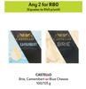 Castello Brie, Camembert Or Blue Cheese-For Any 2 x 100/125g