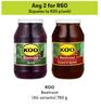 Koo Beetroot (All Variants)-For Any 2 x 780g