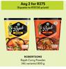 Robertsons Rajah Curry Powder (All Variants)-For Any 2 x 800g