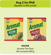 Knorr Aromat Trio Pack (All Variants)-For Any 2 x 200g