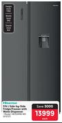 Hisense 514Ltr Side-By-Side Fridge/Freezer With Water Dispenser 373727