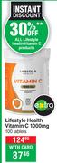 Lifestyle Health Vitamin C 1000mg 100 Tablets
