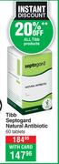 Tibb Septogard Natural Antibiotic 60 Tablets