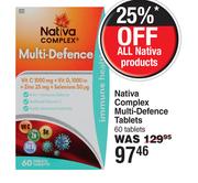 Nativa Complex Multi Defence Tablets 60 Tablets