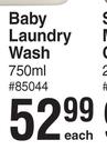 Purity & Elizabeth Anne's Baby Laundry Wash-750ml