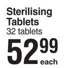 Milton Sterilising Tablets 32 Tablets-Each