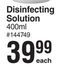 Purity & Elizabeth Anne's Disinfecting Solution-400ml Each