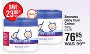 Bennetts Baby Bum Creme-300g Each