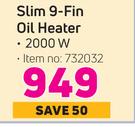 Goldair Slim 9 Fin Oil Heater