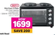 Defy Mini Oven 2 Plate