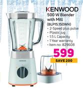 Kenwood 500W Blender With Mill BLP15.150WH