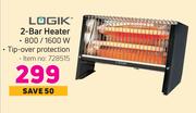 Logik 2 Bar Heater