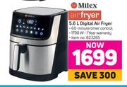  Milex 5.6L Digital Air Fryer
