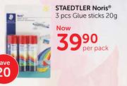 Staedtler Noris 3pcs GLue Sticks-20g Per Pack