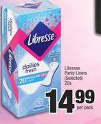 Libresse Panty Liners (Selected)-20's Per Pack