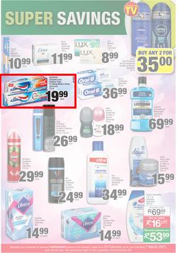 SUPERSPAR COUNTRY EASTERN CAPE : Lower Than Low Prices (23 February - 7 March 2021), page 7