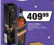 Johnnie Walker Double Black Blended Scotch Whisky-750ml
