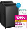 Hisense 18Kg Top Loader Washing Machine WT3I1823UB 850025372