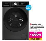 Bennett Read 10Kg Front Loader Elite Clean Washing Machine BR10FL25M 850039257
