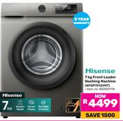 Hisense 7Kg Front Loader Washing Machine WFQP7012VMT 850001176