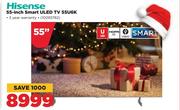 Hisense 55" Smart ULED TV 55U6K