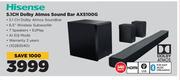 Hisense 5.1 CH Dolby Atmos Sound Bar AX5100G