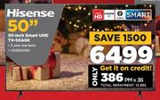 Hisense 50" Smart UHD TV 50A6K