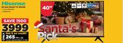Hisense 40" Smart TV 40A4K