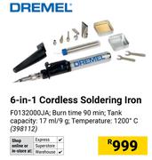 Dremel 6-In-1 Cordless Soldering Iron 398112