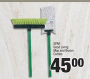 Spar Good Living Mop And Broom-Combo