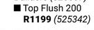 Builders Miami Close Coupled Top Flush 200 Toilet Suite