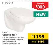 Lusso Luna Ceramic Toilet