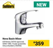 Builders Nova Basin Mixer