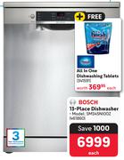Bosch 13 Place Dishwasher SMS45NI00Z