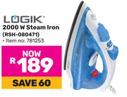 Logik 2000W Steam Iron RSH-080471